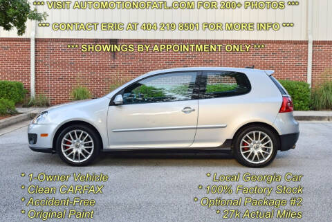 2006 Volkswagen GTI for sale at Automotion Of Atlanta in Conyers GA