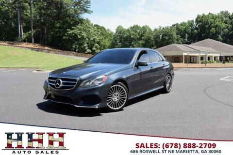 2016 Mercedes-Benz E-Class for sale at SINA in Marietta GA