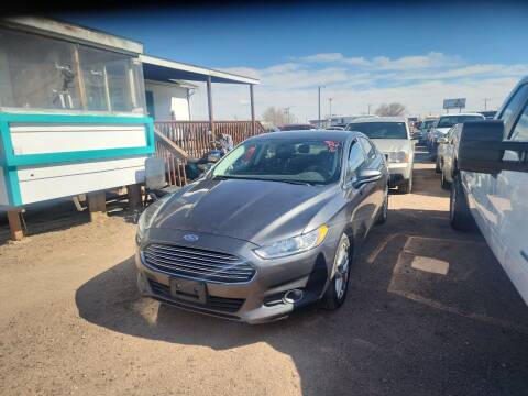 2016 Ford Fusion for sale at PYRAMID MOTORS - Fountain Lot in Fountain CO
