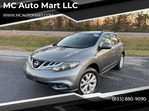 2013 Nissan Murano for sale at MC Auto Mart LLC in Hermitage TN