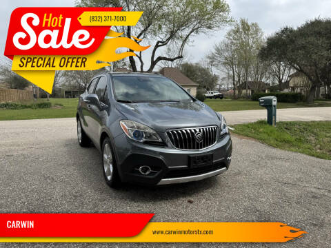 2015 Buick Encore for sale at CARWIN in Katy TX