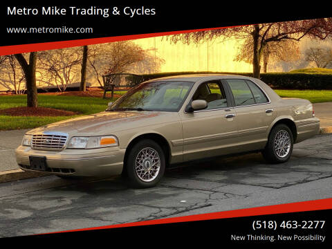 2000 Ford Crown Victoria for sale at Metro Mike Trading & Cycles in Albany NY
