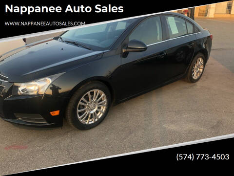 2013 Chevrolet Cruze for sale at Nappanee Auto Sales in Nappanee IN