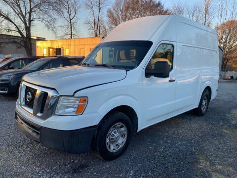 2013 Nissan NV for sale at CRC Auto Sales in Fort Mill SC