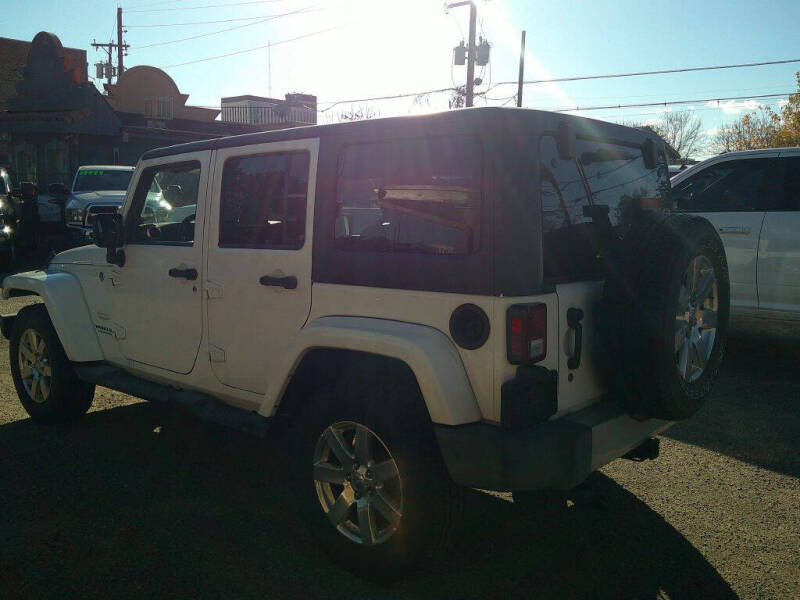 2013 Jeep Wrangler Unlimited Sahara