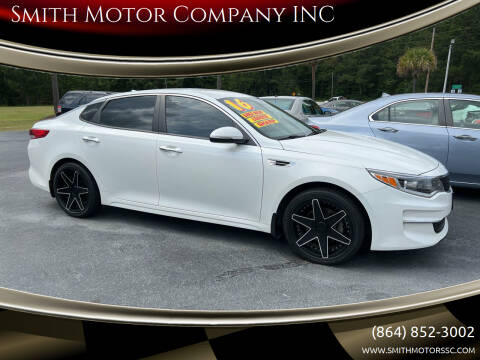 2016 Kia Optima for sale at Smith Motor Company, Inc. in Mc Cormick SC