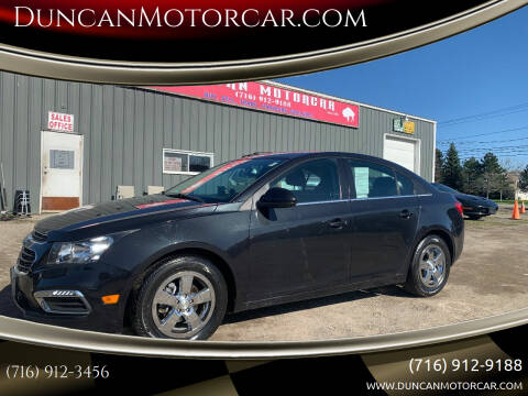 2016 Chevrolet Cruze Limited for sale at DuncanMotorcar.com in Buffalo NY