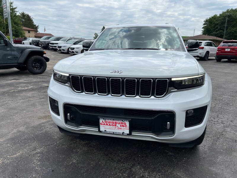 Used 2022 Jeep Grand Cherokee Overland with VIN 1C4RJHDT3N8598116 for sale in Cuba City, WI