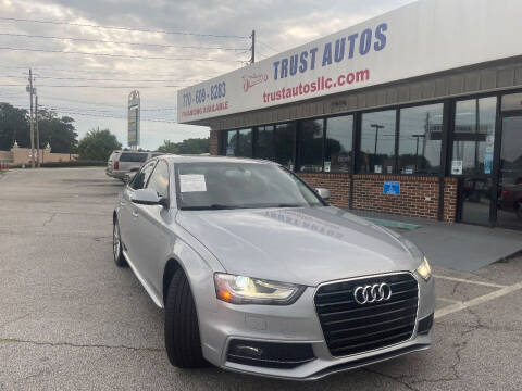 2015 Audi A4 for sale at Trust Autos, LLC in Decatur GA