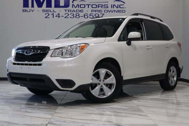 2015 Subaru Forester for sale at IMD MOTORS, INC in Dallas, TX