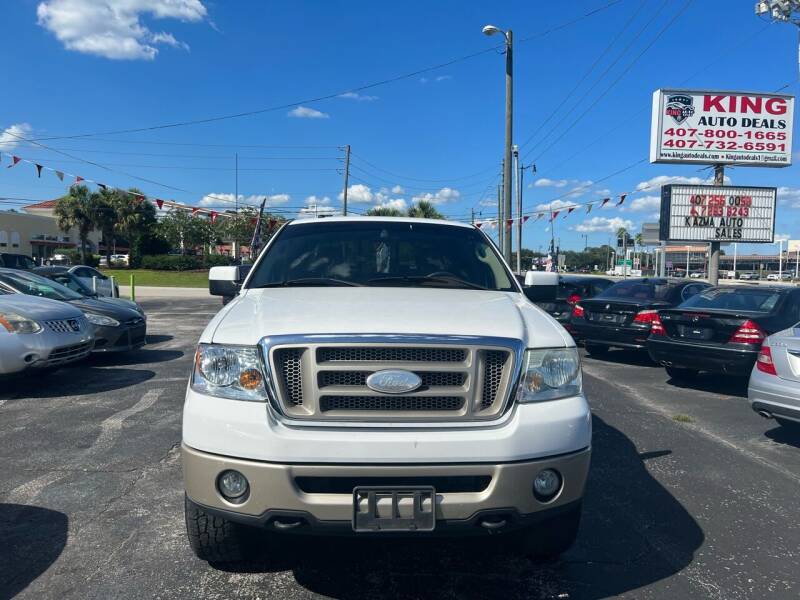 2007 Ford F-150 for sale at King Auto Deals in Longwood FL