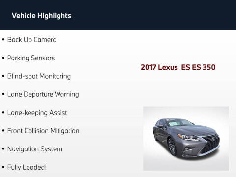 2017 Lexus ES 350