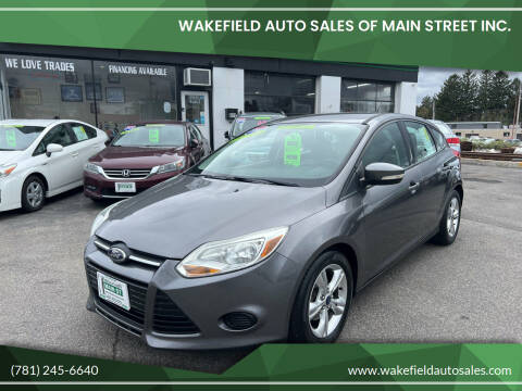 2014 Ford Focus for sale at Wakefield Auto Sales of Main Street Inc. in Wakefield MA