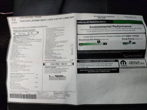 2023 RAM 3500 Laramie