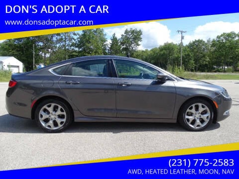 2015 Chrysler 200 for sale at DON'S ADOPT A CAR in Cadillac MI