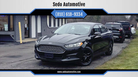 2013 Ford Fusion for sale at Sedo Automotive in Davison MI