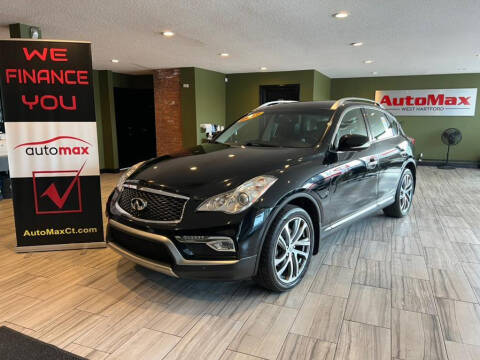 2017 Infiniti QX50 for sale at AutoMax in West Hartford CT