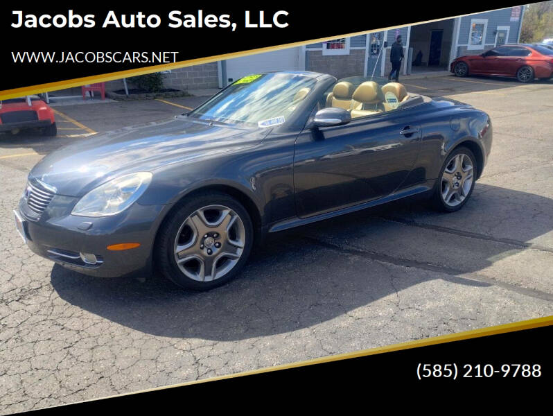 2007 Lexus SC 430 for sale at Jacobs Auto Sales, LLC in Spencerport NY