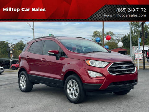 2019 Ford EcoSport for sale at Hilltop Car Sales in Knoxville TN