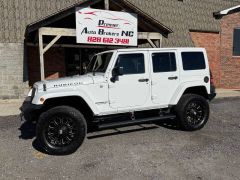 2015 Jeep Wrangler Unlimited for sale at Premier Auto Brokers NC LLC in Hudson NC