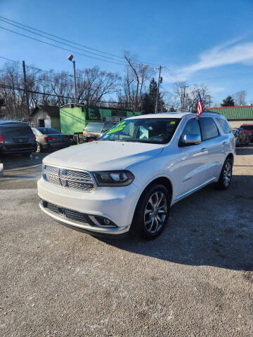 2017 Dodge Durango for sale at Johnny's Motor Cars in Toledo OH