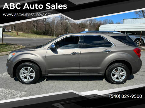 2010 Chevrolet Equinox for sale at ABC Auto Sales in Culpeper VA