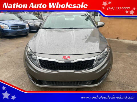2013 Kia Optima for sale at Nation Auto Wholesale in Cleveland OH