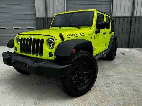 2016 Jeep Wrangler Unlimited for sale at Andover Auto Group, LLC. in Argyle TX