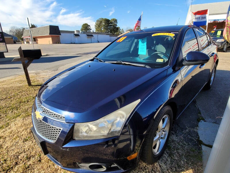 2011 Chevrolet Cruze for sale at Top Auto Sales in Petersburg VA