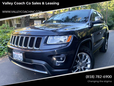 2015 Jeep Grand Cherokee for sale at Valley Coach Co Sales & Leasing in Van Nuys CA