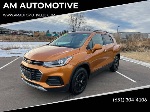 2017 Chevrolet Trax for sale at AM AUTOMOTIVE in Forest Lake MN