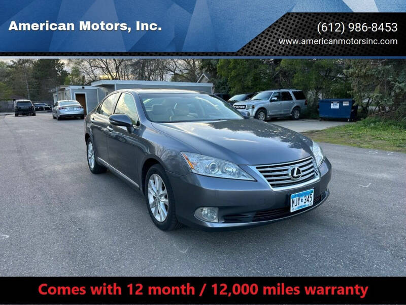 2012 Lexus ES 350 for sale at American Motors, Inc. in Farmington MN