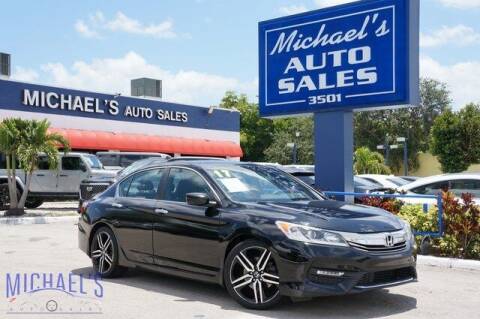 2017 Honda Accord for sale at Michael's Auto Sales Corp in Hollywood FL