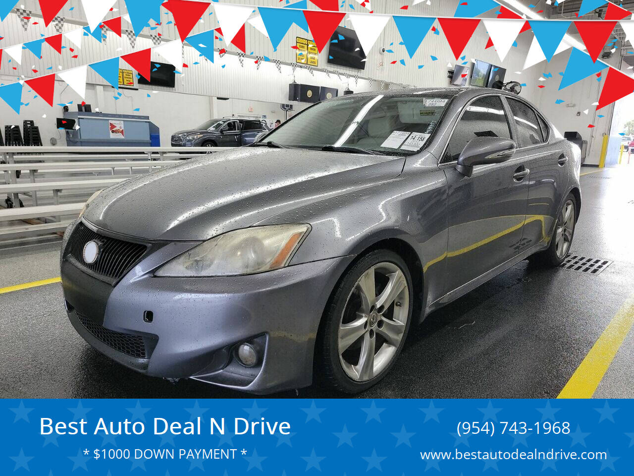 2012 LEXUS IS Sedan - $6,990