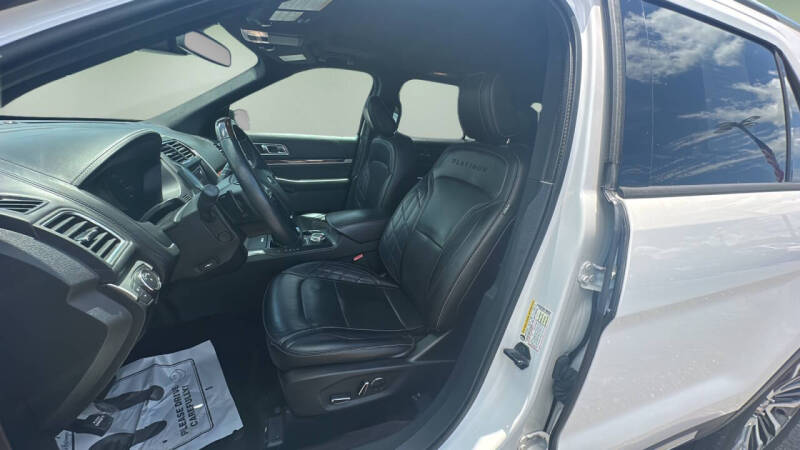 2018 Ford Explorer Platinum