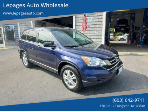 2011 Honda CR-V for sale at Lepages Auto Wholesale in Kingston NH