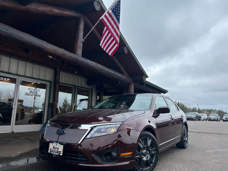 2012 Ford Fusion for sale at Lakes Area Auto Solutions in Baxter MN