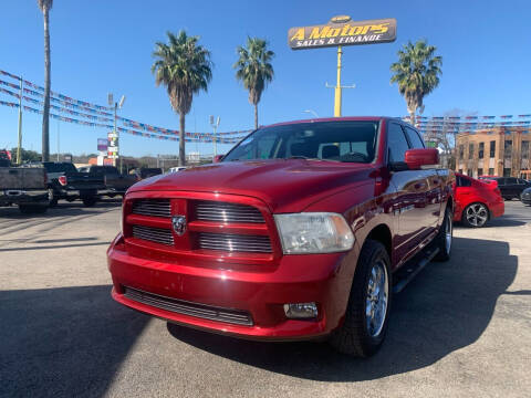 2012 RAM Ram Pickup 1500 for sale at A MOTORS SALES AND FINANCE - 10110 West Loop 1604 N in San Antonio TX