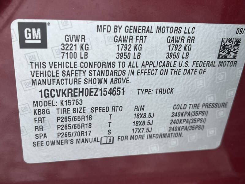 2014 Chevrolet Silverado 1500
