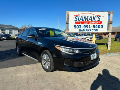 2018 Kia Optima Hybrid for sale at Siamak's Car Company llc in Woodburn OR