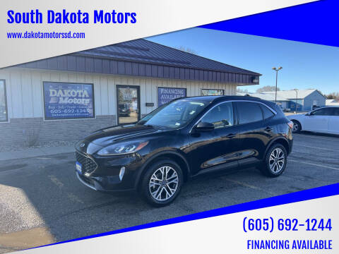 2021 Ford Escape for sale at South Dakota Motors in Brookings SD