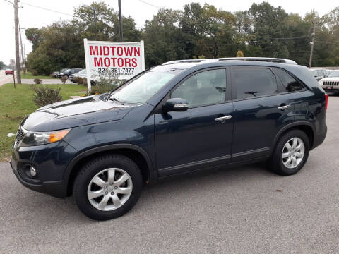 2013 Kia Sorento for sale at Midtown Motors in Beach Park IL