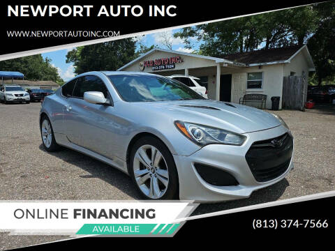 2013 Hyundai Genesis Coupe for sale at NEWPORT AUTO INC in Tampa FL