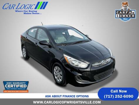 2016 Hyundai Accent for sale at Car Logic of Wrightsville in Wrightsville PA