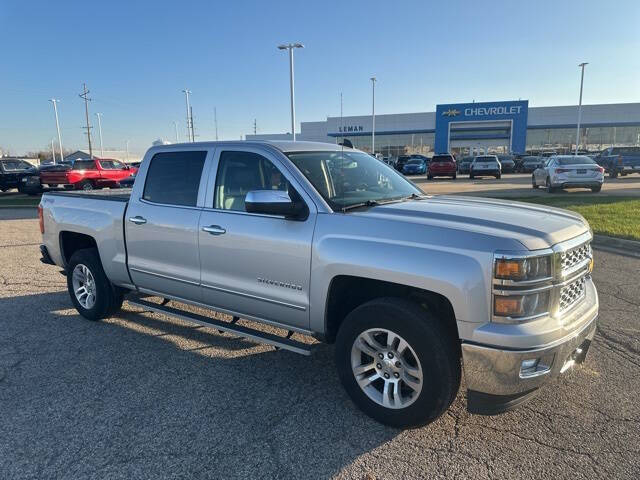 Used 2015 Chevrolet Silverado 1500 LTZ with VIN 3GCUKSEC1FG399015 for sale in Bloomington, IL