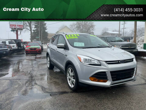 2014 Ford Escape for sale at Cream City Auto in Milwaukee WI