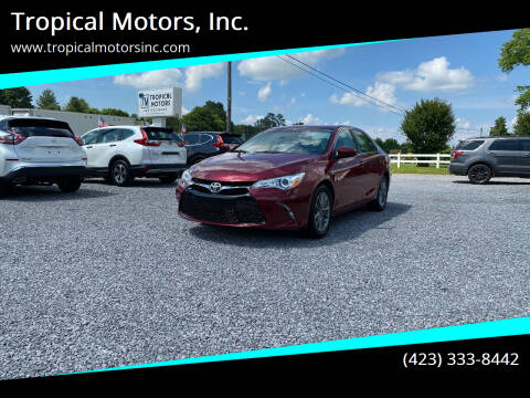 2016 Toyota Camry for sale at Tropical Motors, Inc. in Riceville TN