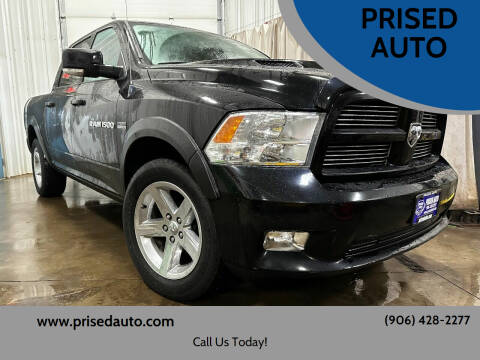 2012 RAM 1500 for sale at PRISED AUTO in Gladstone MI