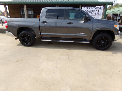 2015 Toyota Tundra for sale at CITY MOTOR COMPANY in Waco TX