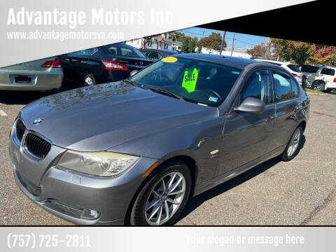 2010 BMW 3 Series for sale at Advantage Motors Inc in Newport News VA